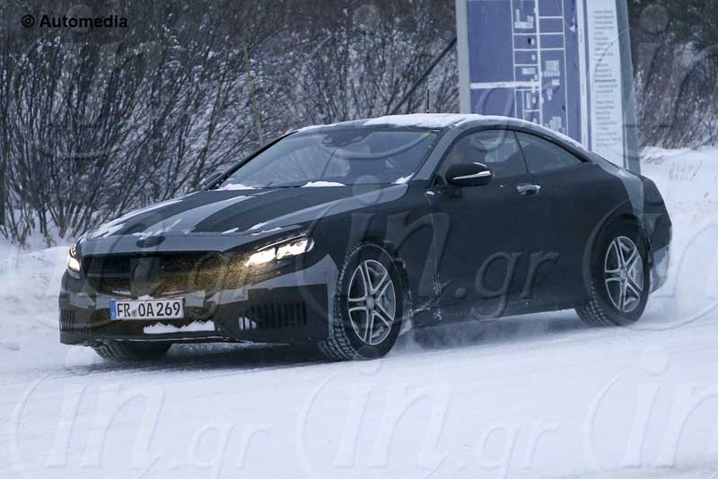 Mercedes-Benz S-Class Coupe 2014: Ταυτόχρονες δοκιμές εξέλιξης επί 4!